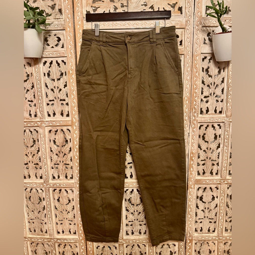 Sezane Women's Khaki Chinos